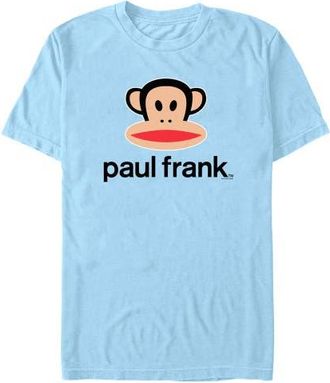 Paul Frank Mens Paul Frank Logo Julius Black Graphic Tee in Light Blue at Nordstrom, Size Xxx-Large