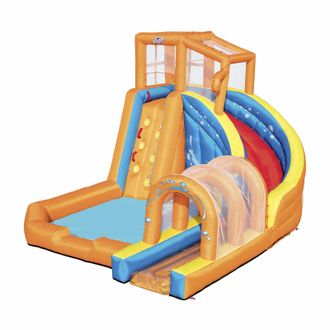 Bestway Castello Gonfiabile Acquatico Bestway Huricane Tunnel Blast Mega Parque 420x320x260 Cm