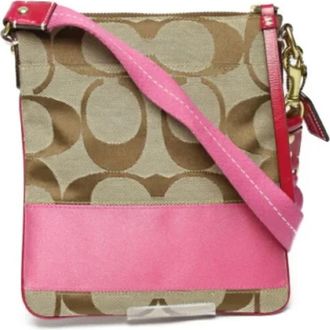 Coach Pre-owned Fabric shoulder-bags - Dames - Vintage Schoudertas - Veelkleurig - ONE Size - Vintage