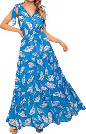 Flying Tomato Feathers Fashion Show Dreams Dress In Blue