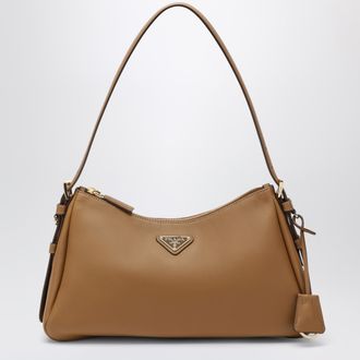 Prada Medium caramel Prada Aim&eacute;e bag in leather