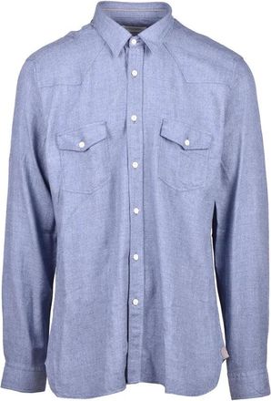 Tintoria Mattei Light Blue Modal/Merino Wool Shirt