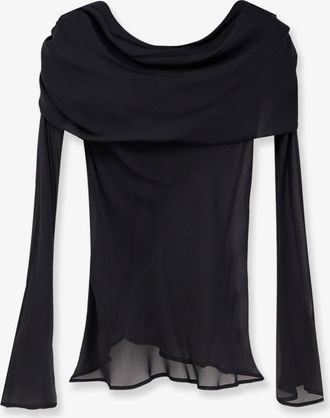 Semicouture Camicia Aquilina in georgette - SEMICOUTURE - gender_Woman