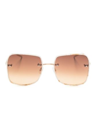 Barton Perreira Sharona sunglasses - Neutrals