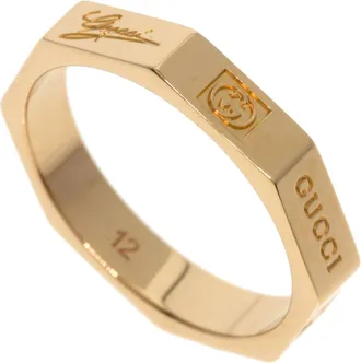 Gucci Pink Gold (18K) Band Ring (Pre-Owned)
