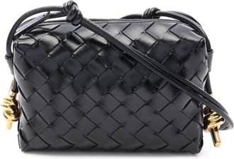 Bottega Veneta Pre-owned Bottega Veneta Mini Lambskin Intrecciato Loop Camera Bag Ladies 975I4H56406YZ352