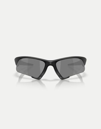 Oakley Suture Jacket - Occhiali da sole irregolari nero opaco con lenti nere a specchio