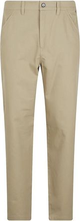 Burberry Cotton Twill Chinos - Heren - Chinos - Beige - M - Katoen - Broeken