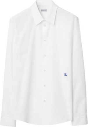 Burberry Long-Sleeved Cotton EKD Dress Shirt, Brand Size 37 (Neck 14.5)