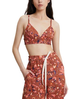 A.L.C. Lana Linen Bra