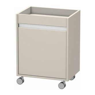 Duravit Mueble Duravit Ketho Con Ruedas 360x500x670mm Apertura Izquierda Taupe