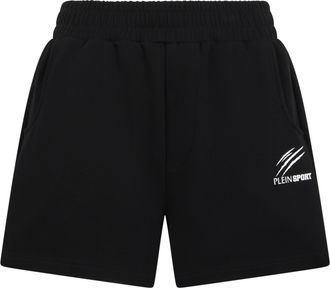 Plein Sport Loose Fit Shorts Icon Scratch