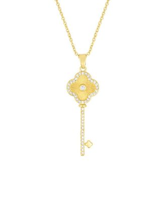 Adornia 14K Plated CZ Water Resistant Heart Tennis Necklace dès 82,99 ...