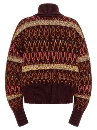 Dries Van Noten Teda Cardigan - Burgundy