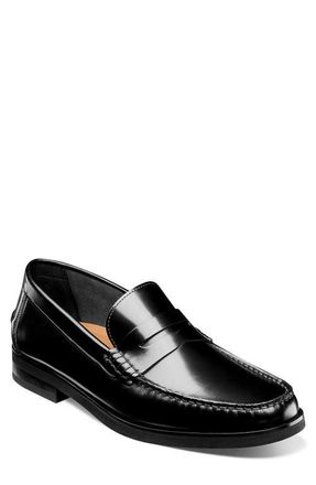 Florsheim Berkley Flex Penny Loafer in Black at Nordstrom, Size 10.5