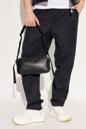 Moncler Shoulder Bag Carlo, Mens, Black