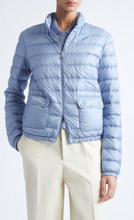Moncler Lans Down Jacket in Blue at Nordstrom, Size 00
