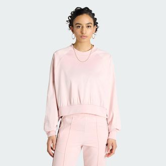adidas Womens adidas PEARL JACQUARD SWEATSHIRT