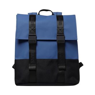 Rains Backpacks, male, Blue, Size: ONE SIZE Stylish Waterproof Mini Backpack