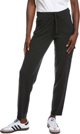 Minnie Rose Cashmere-Blend Cargo Pant