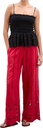 Damson Madder Martina Camisole In Black