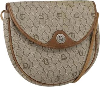 Dior Pre-owned Plastic dior-bags - Dames - Vintage Schoudertas - Beige - ONE Size - Vintage