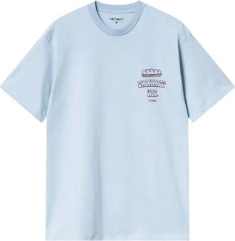 Carhartt Work in Progress graphic-print T-shirt - men - Organic Cotton - L - Blue