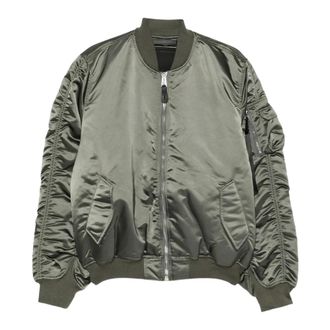 Alpha Industries Ma-1 UV Oversized Bomberjack - Heren - Bomber jackets - Groen - XL - Leer - Jassen