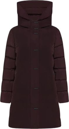 Roberto Ricci Design hooded hybrid parka - Purple