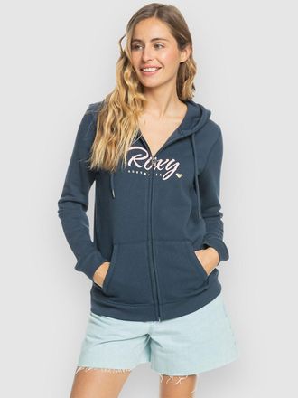 Roxy Itiazipsignatur T-Shirt blauw