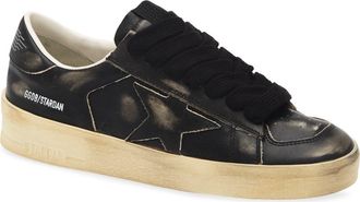 Golden Goose Stardan Low Top Sneaker in Black at Nordstrom, Size 12Us