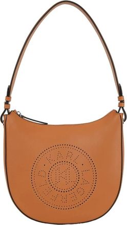 Karl Lagerfeld Circle Moon Schoudertas - Dames - Schoudertassen - Bruin - ONE Size - Tassen
