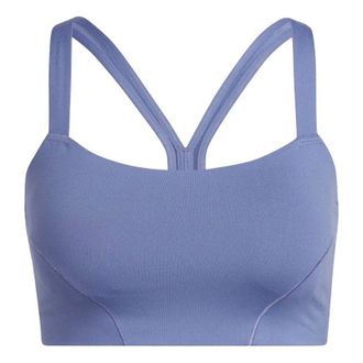 adidas (WMNS) adidas Light-Support Yoga Bra Asia Sizing Purple H56331