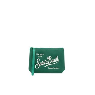 MC2 Saint Barth Clutches, female, Green, Size: ONE SIZE Aline Piquet Pochette