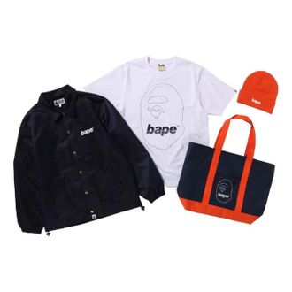 A Bathing Ape Bape Happy New Year Bag Navy 1L20-182-009-NVY