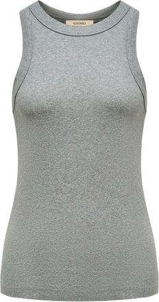12 Storeez Top smanicato a collo alto - Grigio