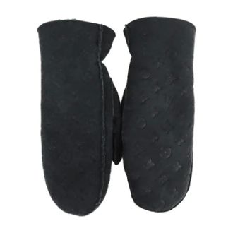 Louis Vuitton Pre-owned Tessuto gloves - - Pre-owned - Donna - Nero - ONE SIZE