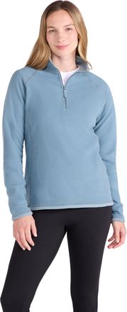 Mountain Warehouse Montana Womens Microfleece - Breathable Ladies Sweater, Quick Drying Pullover, Warm Fleece Jacket, Half Zip - For Spring Summer, Travelling, Outdoors 