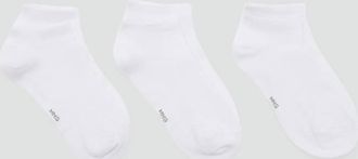 Mango Pack 3 calzini cotone bianco - Uomo - 40-42 - MANGO MAN