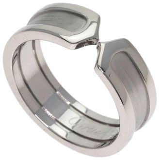 Cartier White Gold (18K) Band Ring (Pre-Owned)