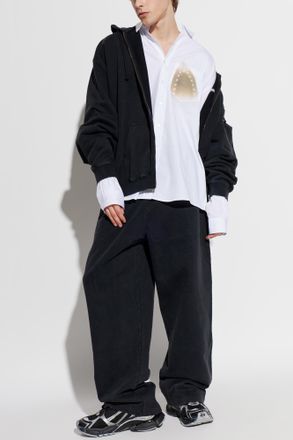 VETEMENTS Shirt With Pocket, Mens, White