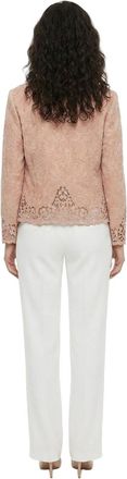 Dolce & Gabbana Womens Beige Acetate Shell Jacket Clothing