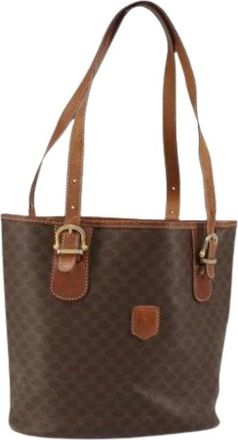 Celine Pre-owned Shoulder Bags, female, Brown, Size: ONE SIZE Pre-owned Vintage Shoulder Bag