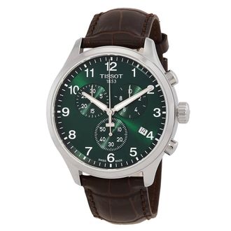 Tissot Chrono XL Classic Quartz Green Dial Mens Watch T1166171609200