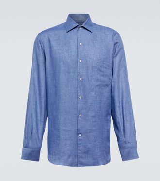 Loro Piana Camicia André in lino
