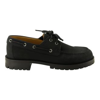 Dior Archie Lug bootschoen - Heren - Schoenen - Zwart - Maat: 42 1/2 EU Leer