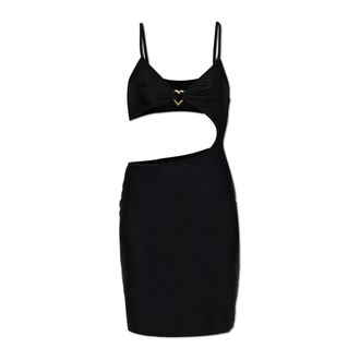 Moschino Strandjurk met applicatie - Dames - Badkleding - Zwart - Maat: S