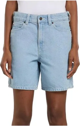 Dickies Mujer, Pantalones cortos, Azul, Talla: W25