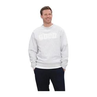 The Goodpeople Hoodies & sweatvesten, Heren, Grijs, S, Leer, Leff Sweater