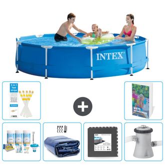 Intex Piscina Con Estructura Redonda - 305x76 Cm - 7-piezas S59